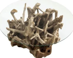 Ława Roots Ø100 Cm Drewniana