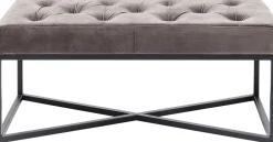 Ławka Crossover 90x40 Cm Szara