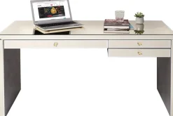 Biurko Luxury Champagne 140x61 Cm Szampańskie