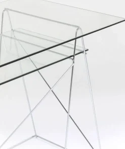 Biurko Polar 135x65 Cm Transparentne Blat 8 Mm