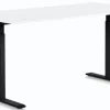 Biurko Smart 120x70 Cm Biało-czarne