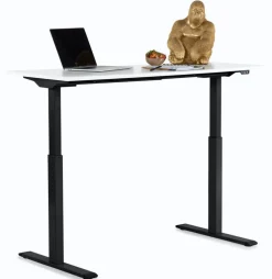 Biurko Smart 120x70 Cm Biało-czarne