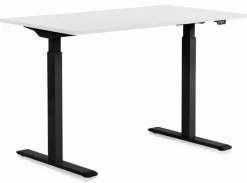 Biurko Smart 140x60 Cm Biało-czarne