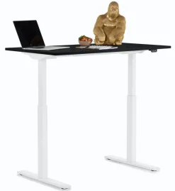 Biurko Smart 120x70 Cm Czarno-białe