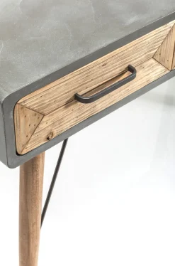 Biurko X Factory 120x60 Cm Szaro-drewniane