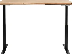 Biurko Z Elek. Regulacją Wysokości Harmony 160x80 Cm Akacja - Nogi Czarne