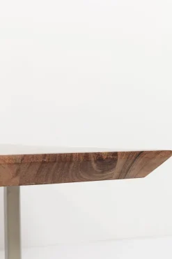 Blat Akacjowy Ciemnobrązowy Prostokątny 160x80 Cm