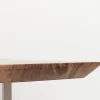 Blat Ciemnobrązowy Prostokątny Z Drewna Akacjowego 200x100 Cm