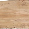 Blat Drewniany Akacjowy 160x80 Cm Prostokątny Asymetryczny