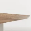 Blat Z Drewna Akacjowego 180x90 Cm Naturalny Grubość 3,5 Cm