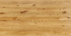Blat Z Drewna Dębowego Olejowany Prostokątny Prosta Krawędź 160x80 Cm