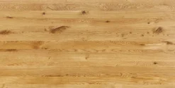 Blat Z Drewna Dębowego Olejowany Prostokątny Krawędź Zaokrąglona 160x80 Cm