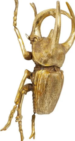 Dekoracja ścienna Atlas Beetle 26x35 Cm Złota