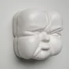Dekoracja ścienna Biała Twarz 18x18 Cm