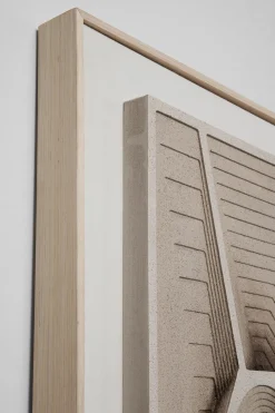 Dekoracja ścienna Geometryczna 3D 80x120 Cm