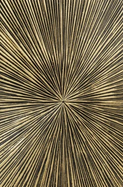 Dekoracja ścienna Illumino 120x120 Cm Złota