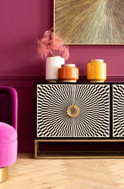 Dekoracja ścienna Illumino 120x120 Cm Złota