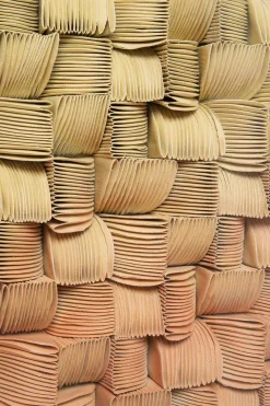 Dekoracja ścienna Kolorowa Pezzi Z Płótna Lnianego 75x100 Cm