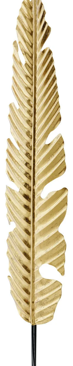 Dekoracja ścienna Leaf 26x92 Cm Złota