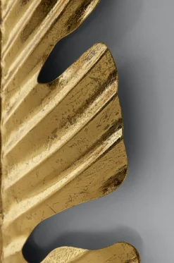Dekoracja ścienna Leaf 26x92 Cm Złota