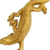 Dekoracja ścienna Lizard 11x31 Cm Złota