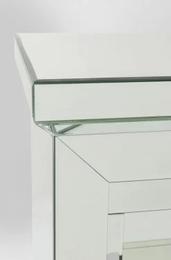 Dekoracja Stojąca - Portal Kominkowy Fireplace 71x71 Cm Lustrzany