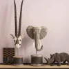Dekoracja Stojąca Antelope Head Pearls 43x124 Cm