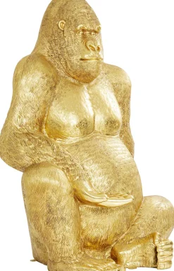 Dekoracja Stojąca Gorilla XL 130x180 Cm Złota