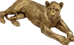 Dekoracja Stojąca Lion 113x40 Cm Złota