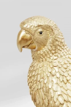 Dekoracja Stojąca Parrot 23x120 Cm Złota