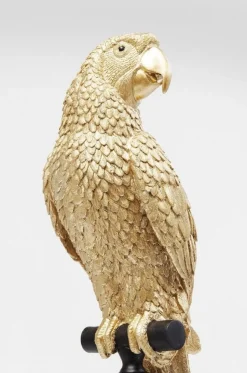 Dekoracja Stojąca Parrot 23x120 Cm Złota