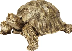 Dekoracja Stojąca Turtle XL 95x43 Cm Złota