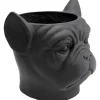 Doniczka Bulldog 33x38 Cm Czarna