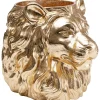Doniczka Lion 40x44 Cm Złota