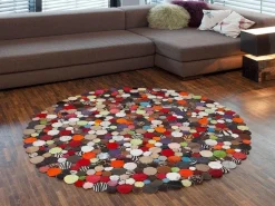 Dywan Circle Ø150 Cm Kolorowy