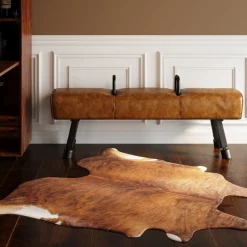 Dywan Hide 190x150 Cm Brązowo-biały