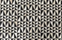 Dywan Zigzag 240x170 Cm Skóra Naturalna