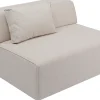 Element środkowy Tapicerowany Kremowy Moduł 120 Cm