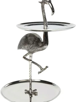 Etażerka Flamingo 43x53 Cm Srebrna