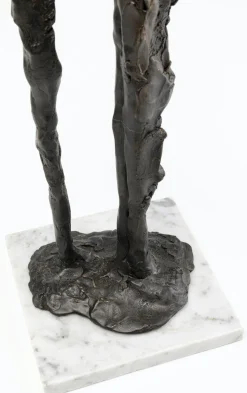 Figurka Dekoracyjna Abstract Love 20x50 Cm Czarna