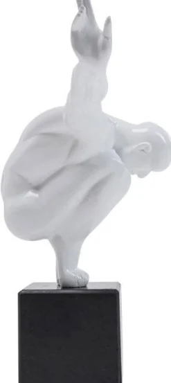 Figurka Dekoracyjna Athlet 43x29 Cm Biała