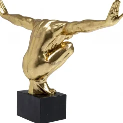 Figurka Dekoracyjna Athlete XL 100x64 Cm Złota