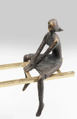Figurka Dekoracyjna Balance 45x41 Cm Czarno-złota