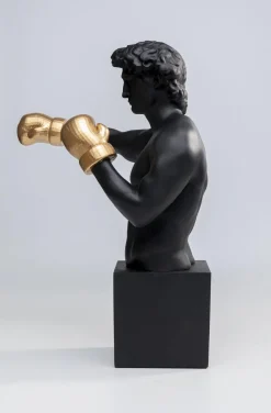 Figurka Dekoracyjna Balboa 50x68 Cm Czarno-złota