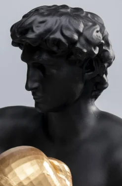 Figurka Dekoracyjna Balboa 50x68 Cm Czarno-złota