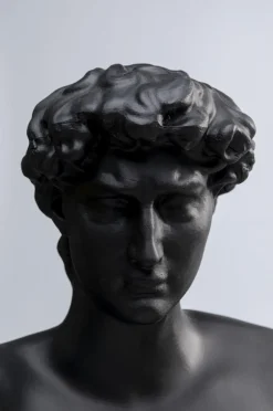 Figurka Dekoracyjna Balboa 50x68 Cm Czarno-złota
