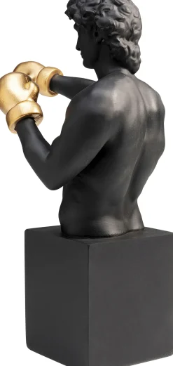 Figurka Dekoracyjna Balboa 25x40 Cm Czarno-złota