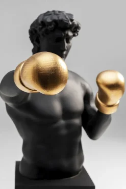 Figurka Dekoracyjna Balboa 25x40 Cm Czarno-złota