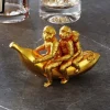 Figurka Dekoracyjna Banana Ride 20x12 Cm Złota