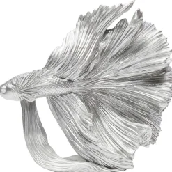Figurka Dekoracyjna Betta 34x37 Cm Srebrna